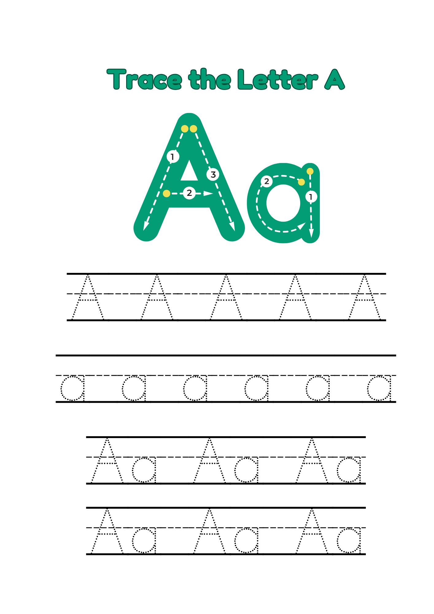 Body Ninja ABC Coloring Pre-school Activity Book